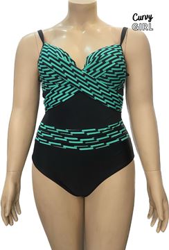 Immagine di PLUS SIZE TUMMY CONTROL SWIM SUIT